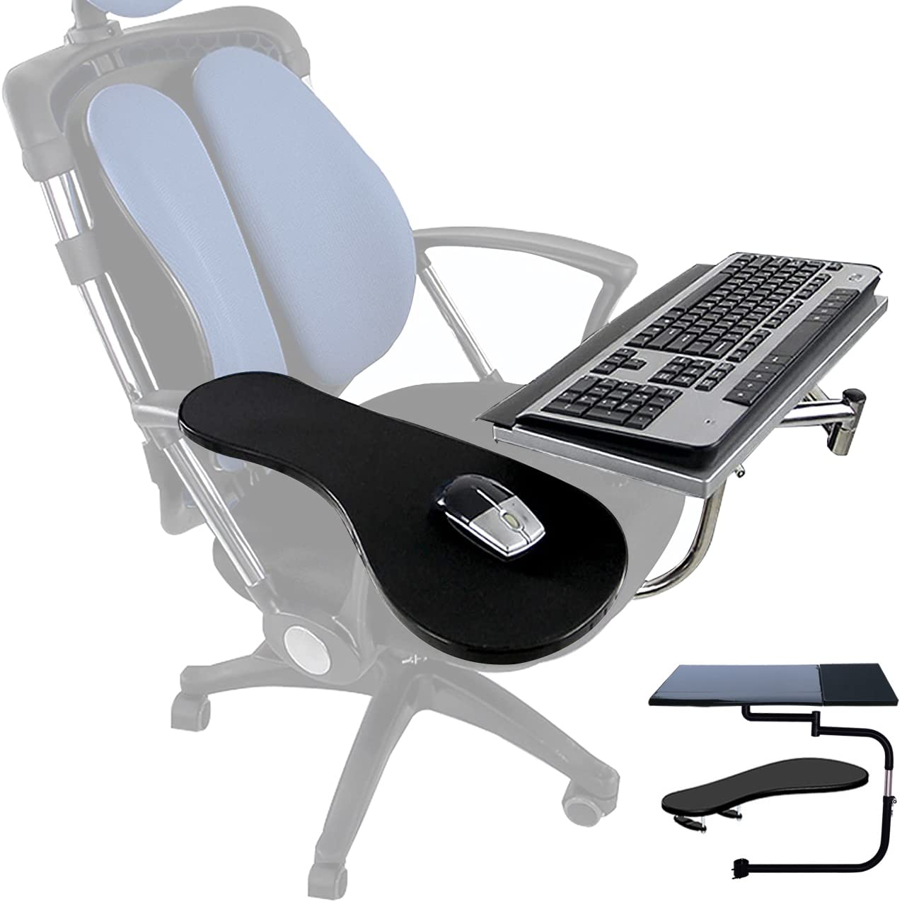 Amazon.co.jp: キーボードスタンド pc マウススタンド ラップトップ